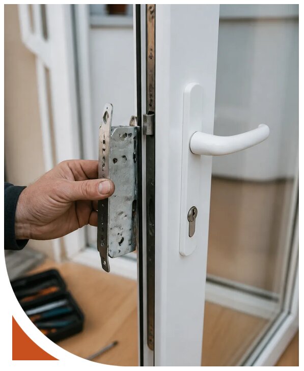 Ремонт замка пластиковой двери в Чебаркуле от 2684 р. | Разлок-Чбр